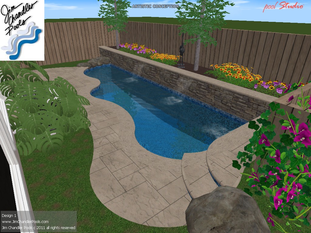 Swimming Pool Design - Big Ideas for small yards!