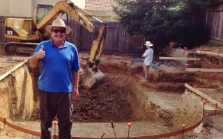 Jim Chandler Pools, swimming pool construction